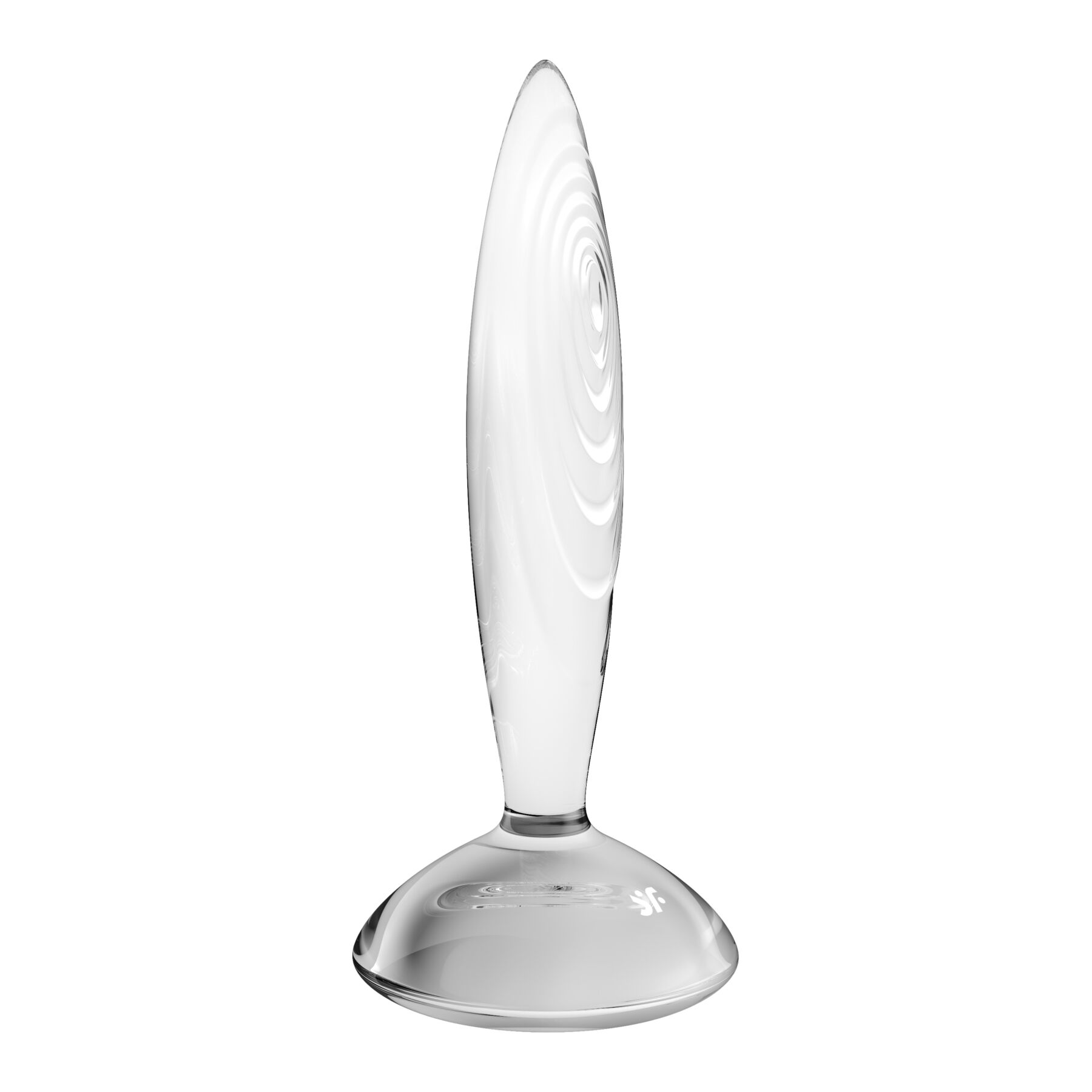 Скляна анальна пробка Satisfyer Sparkling Crystal, міцна та термостійка