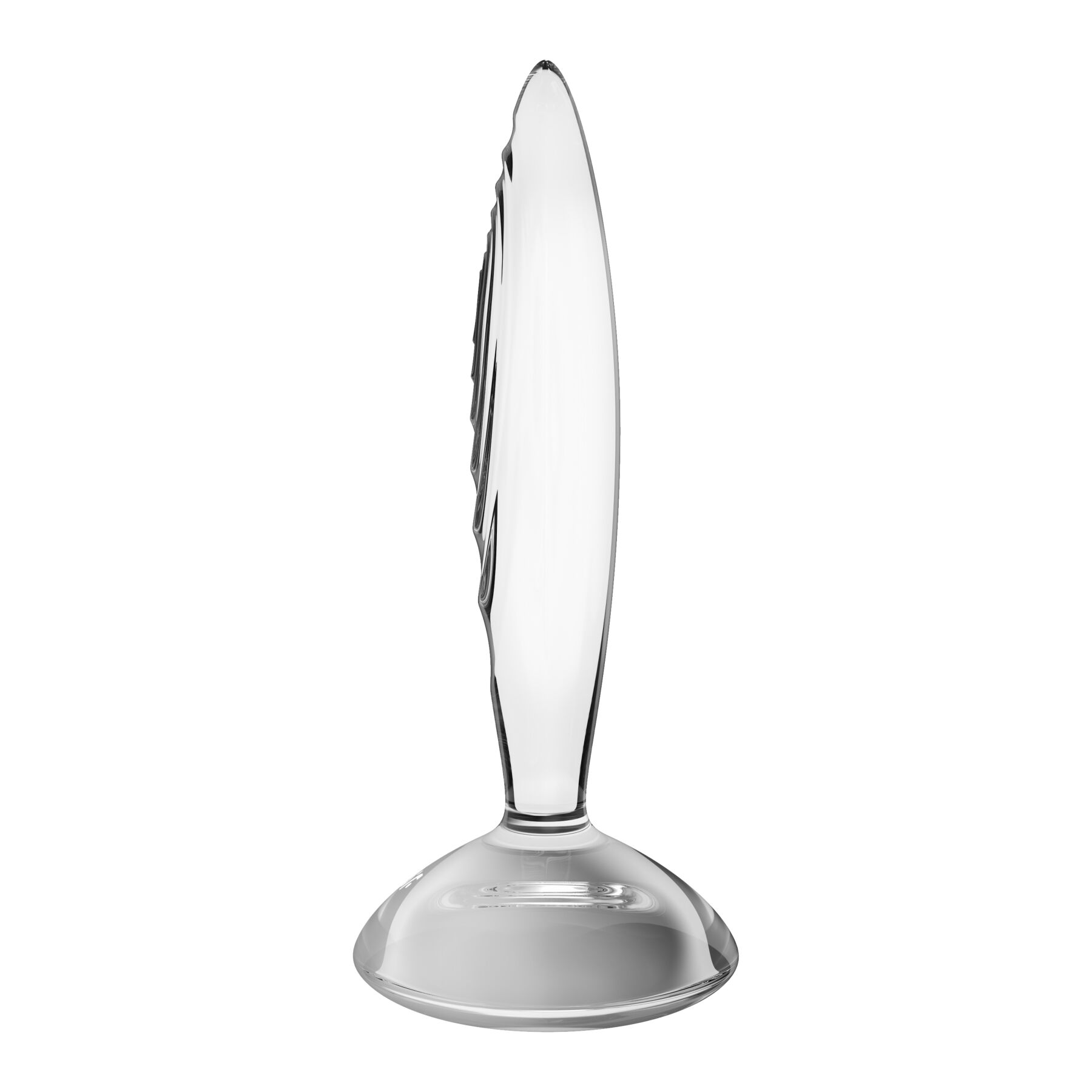 Скляна анальна пробка Satisfyer Sparkling Crystal, міцна та термостійка