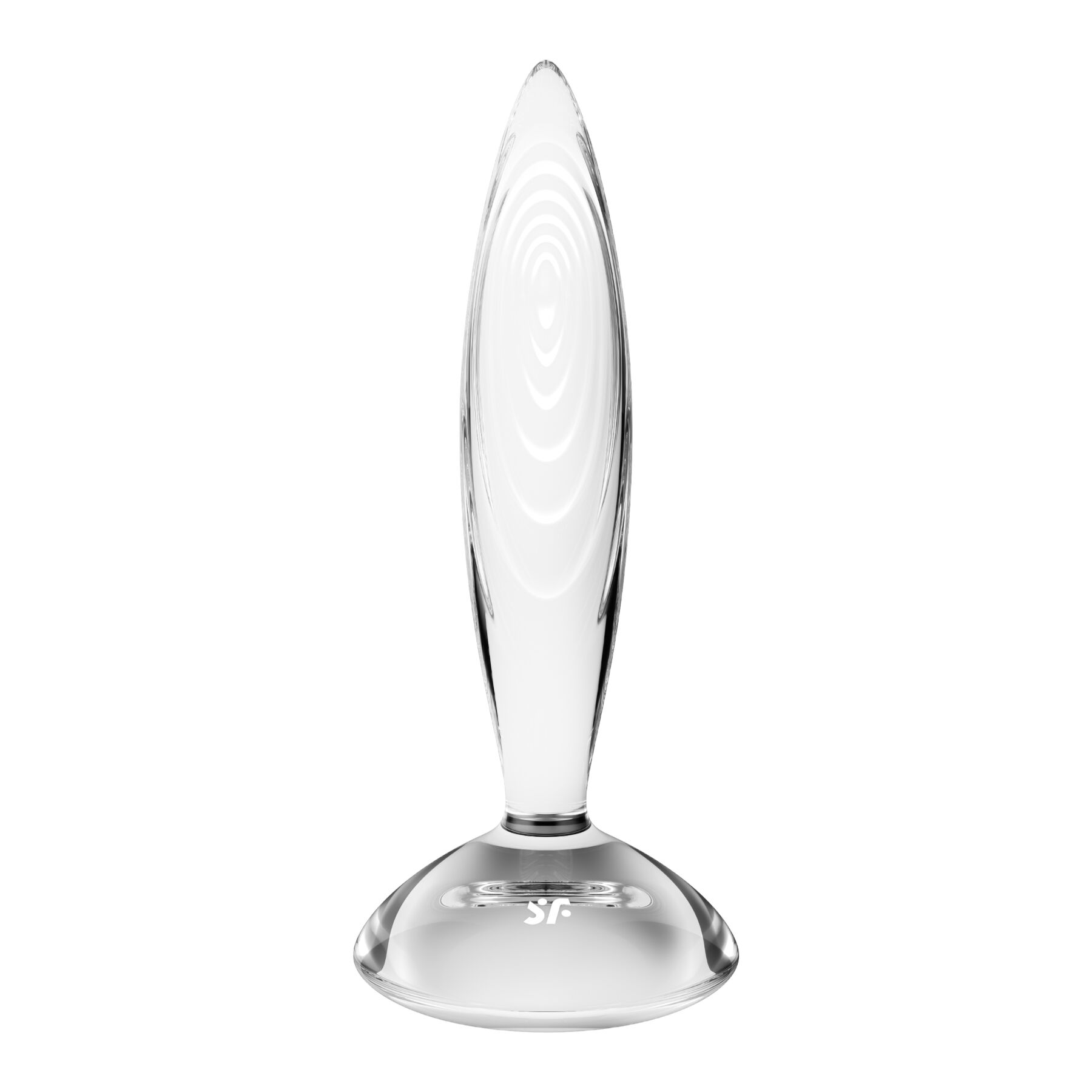 Скляна анальна пробка Satisfyer Sparkling Crystal, міцна та термостійка