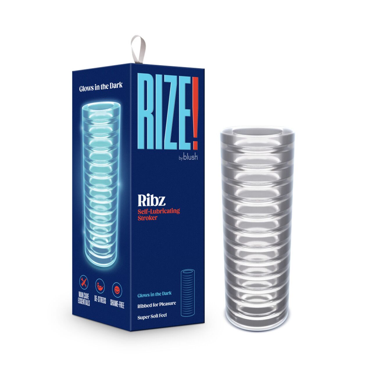 Мастурбатор Blush Rize Ribz – світиться в темряві, нейтральний