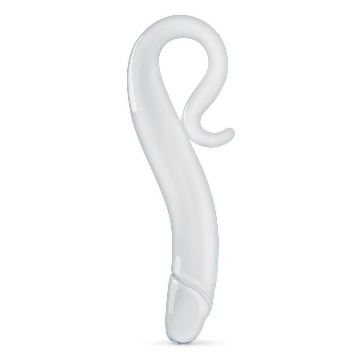 Скляний дилдо Gildo Glass Dildo No. 14 з реалістичною головкою