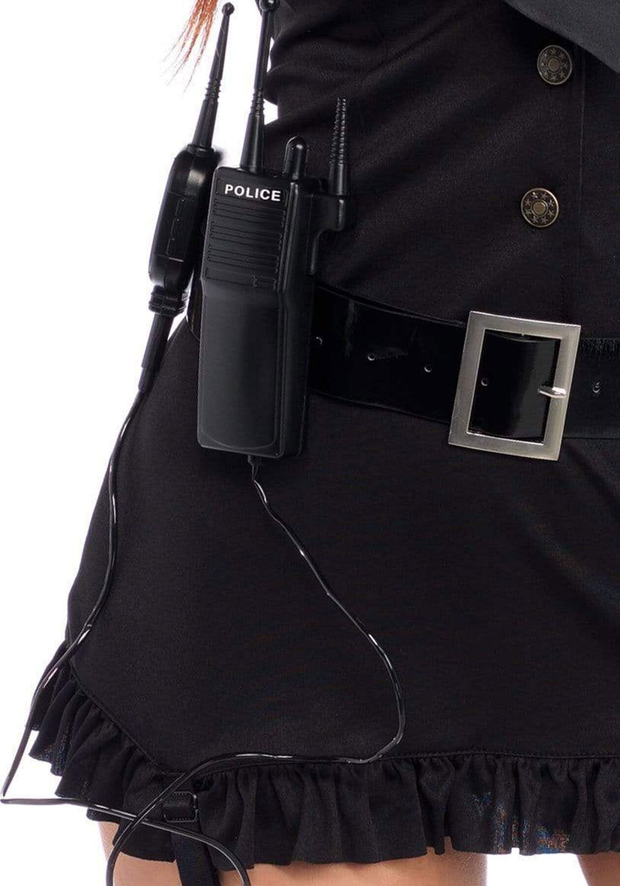 Еротичний костюм поліціянтки Leg Avenue Dirty Cop, 6 аксесуарів, S/M