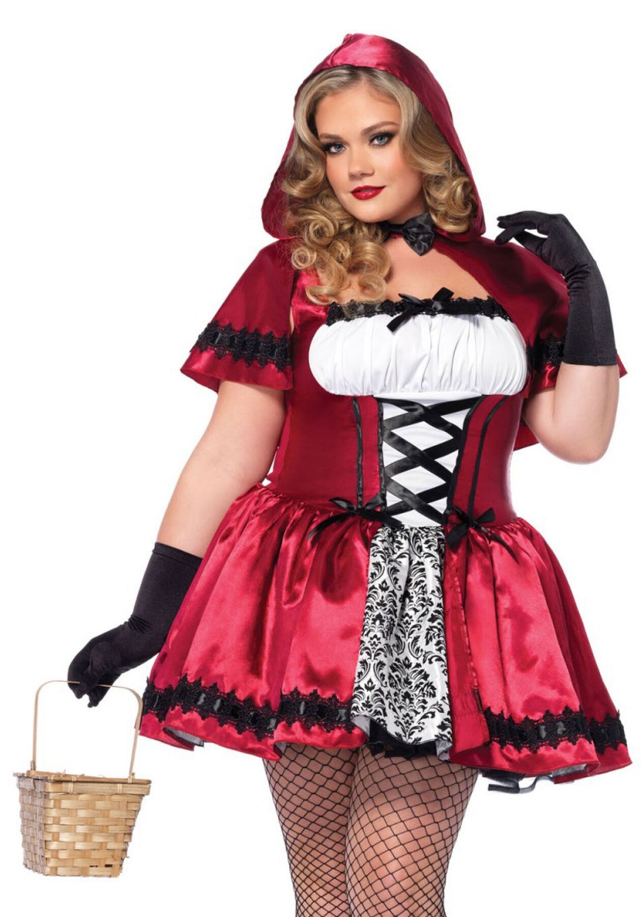 Еротичний костюм Leg Avenue Gothic Red Riding Hood 3X–4X