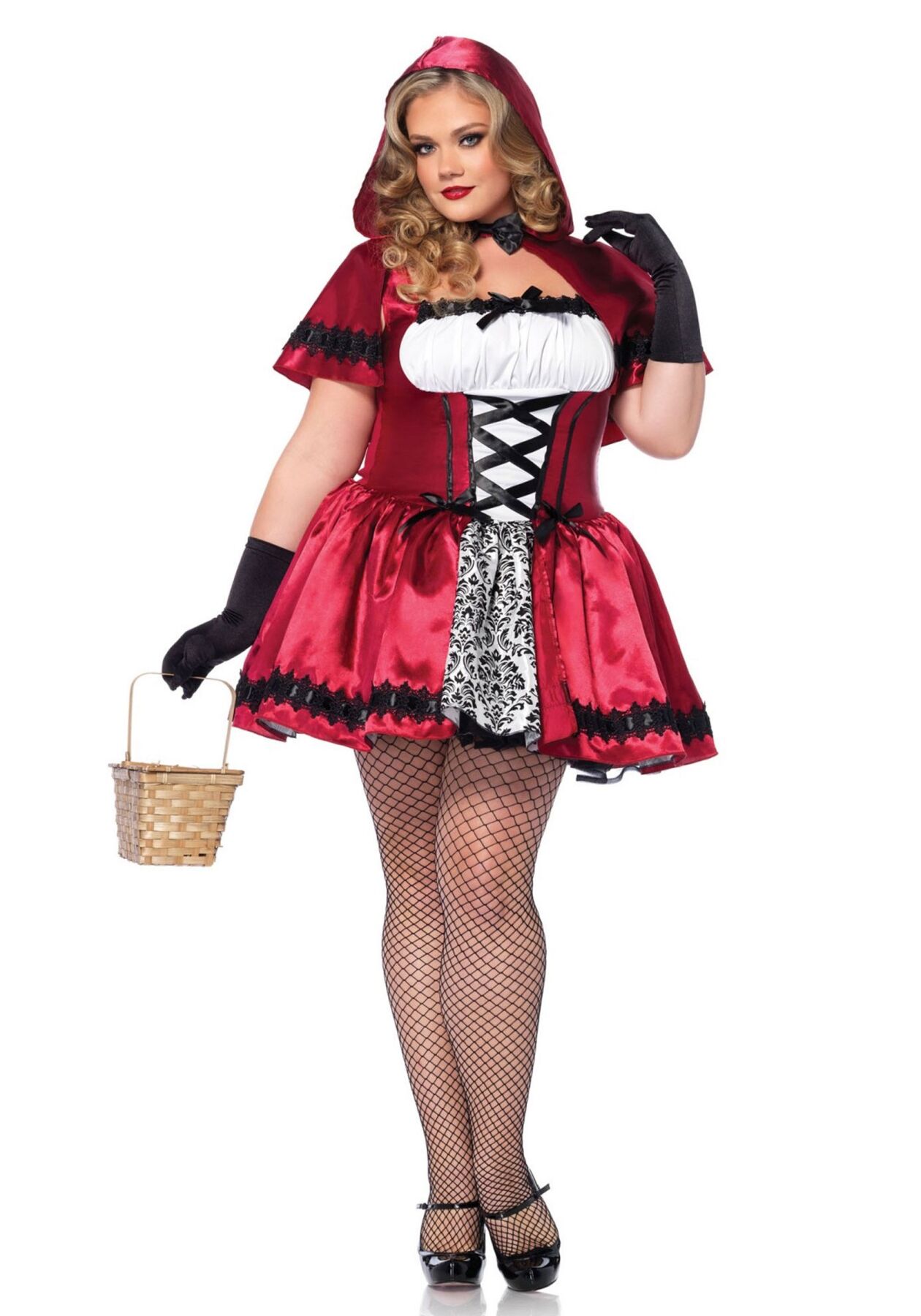 Еротичний костюм Leg Avenue Gothic Red Riding Hood 3X–4X