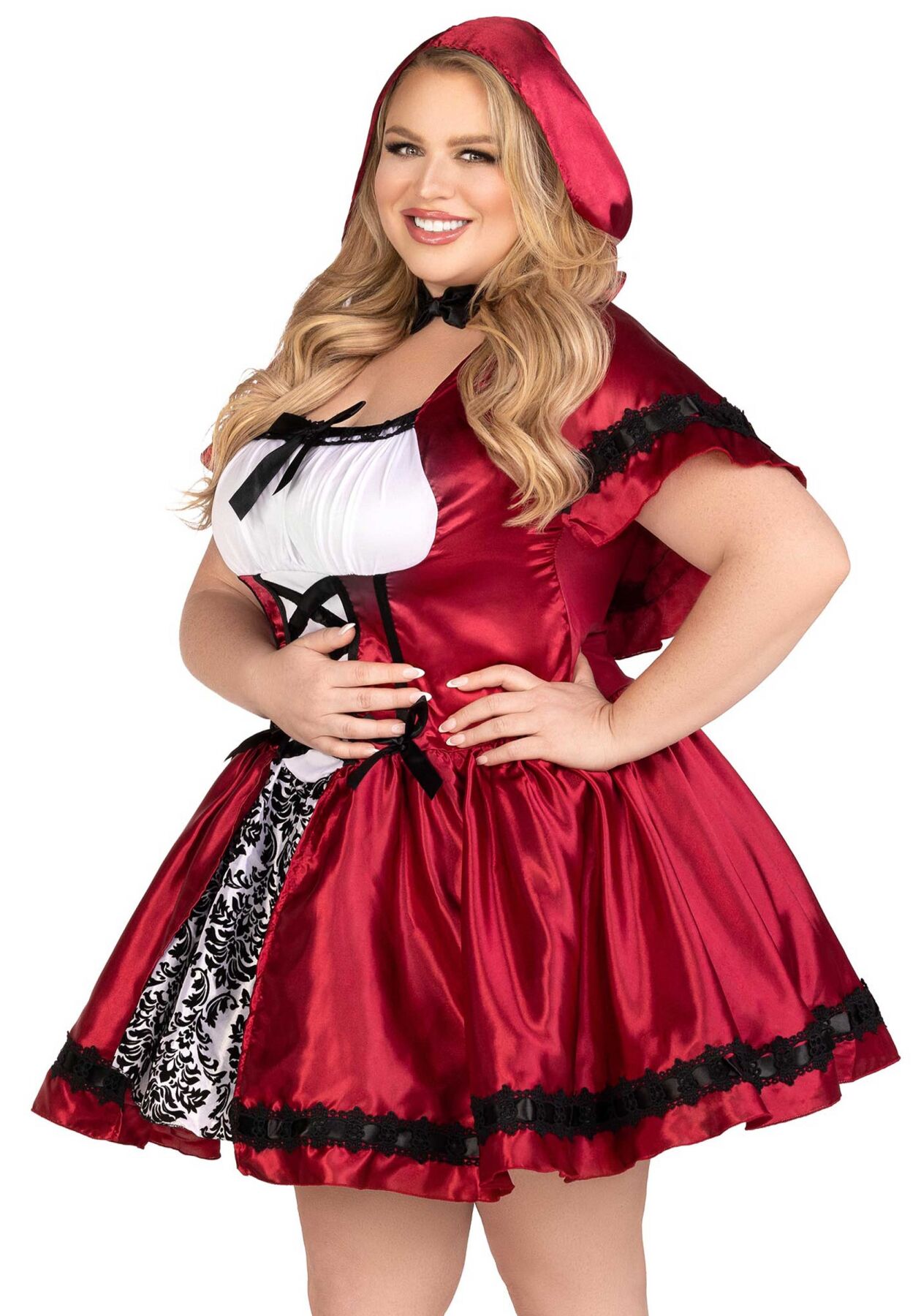 Еротичний костюм Leg Avenue Gothic Red Riding Hood 3X–4X