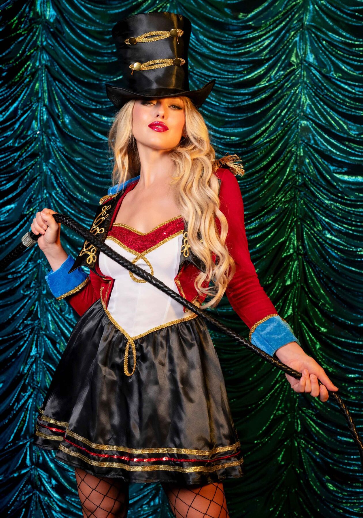 Leg Avenue Ringmaster Costume, S, сукня та капелюх