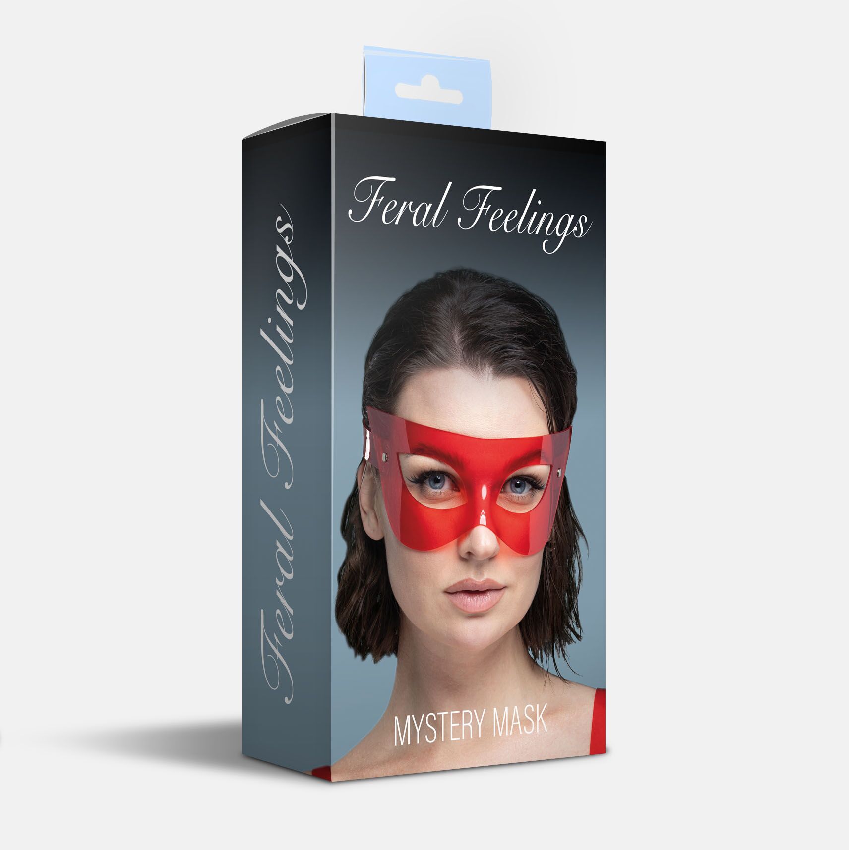 Червона прозора маска Feral Feelings Mystery Mask