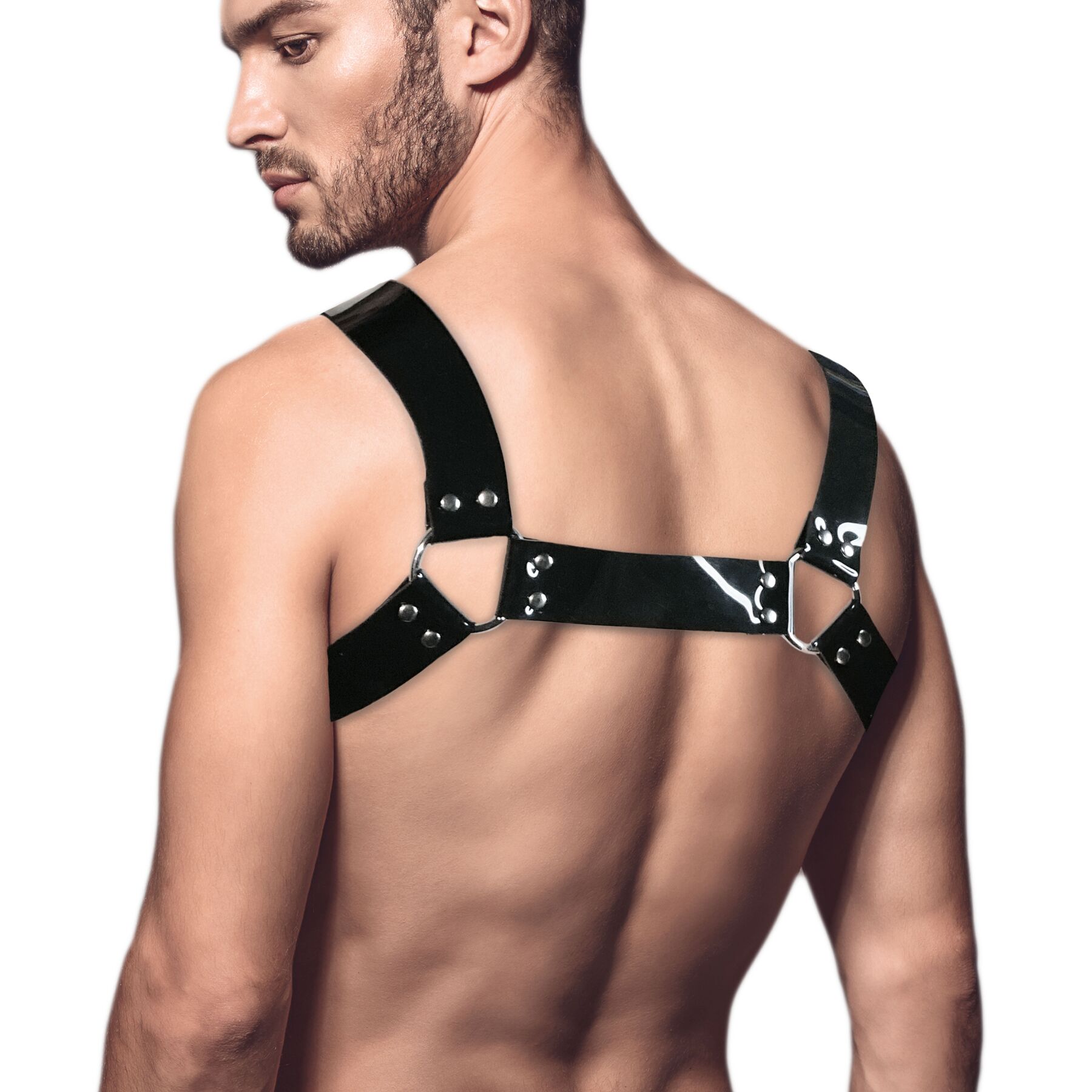 Чоловіча портупея Feral Feelings Bulldog Harness Black