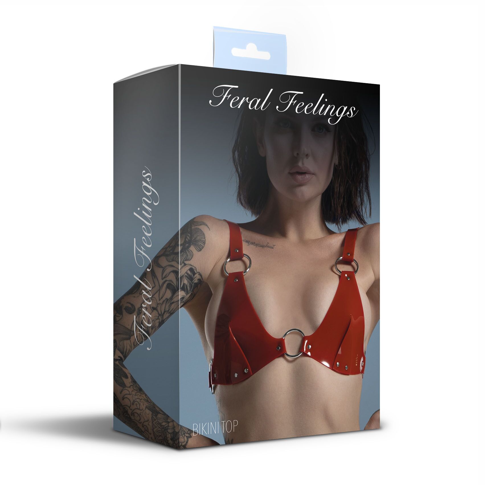 Ліф класичний Feral Feelings - Bikini Top Red, коралово-червоний