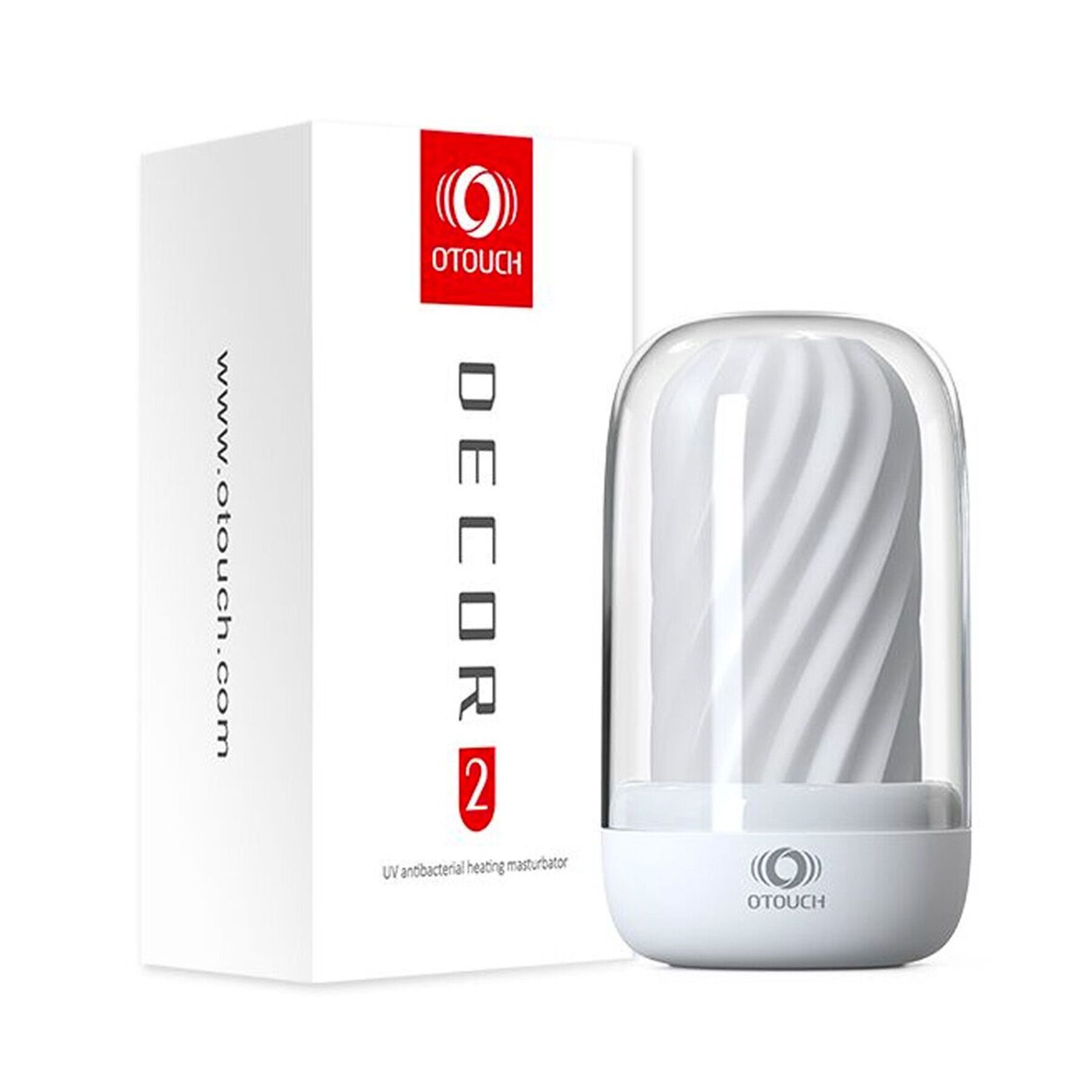 Мастурбатор Otouch DECOR 2, TPE, підігрів до 55 °C, УФ-дезінфекція