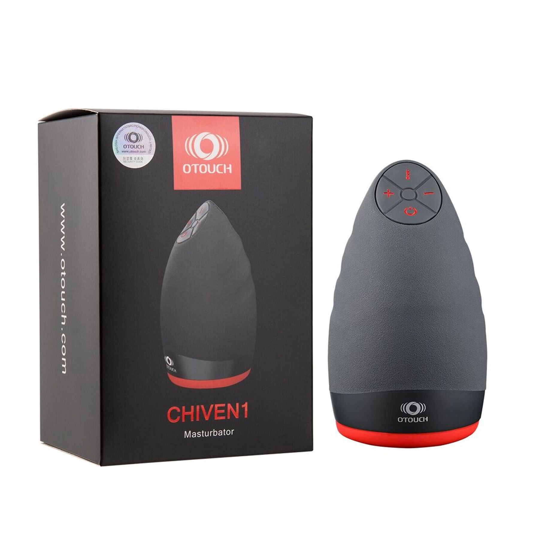 Преміальний мастурбатор Otouch CHIVEN 1, 6 режимів вібрації, 3 рівні інтенсивності, підігрів