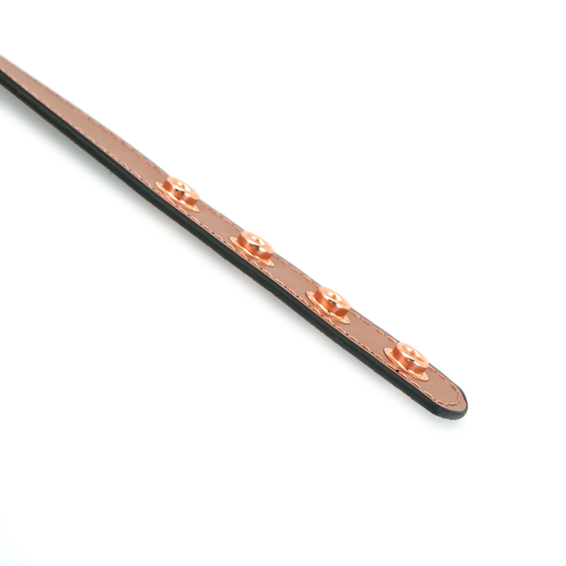 Нашийник із затискачами Liebe Seele Rose Gold, натуральна шкіра