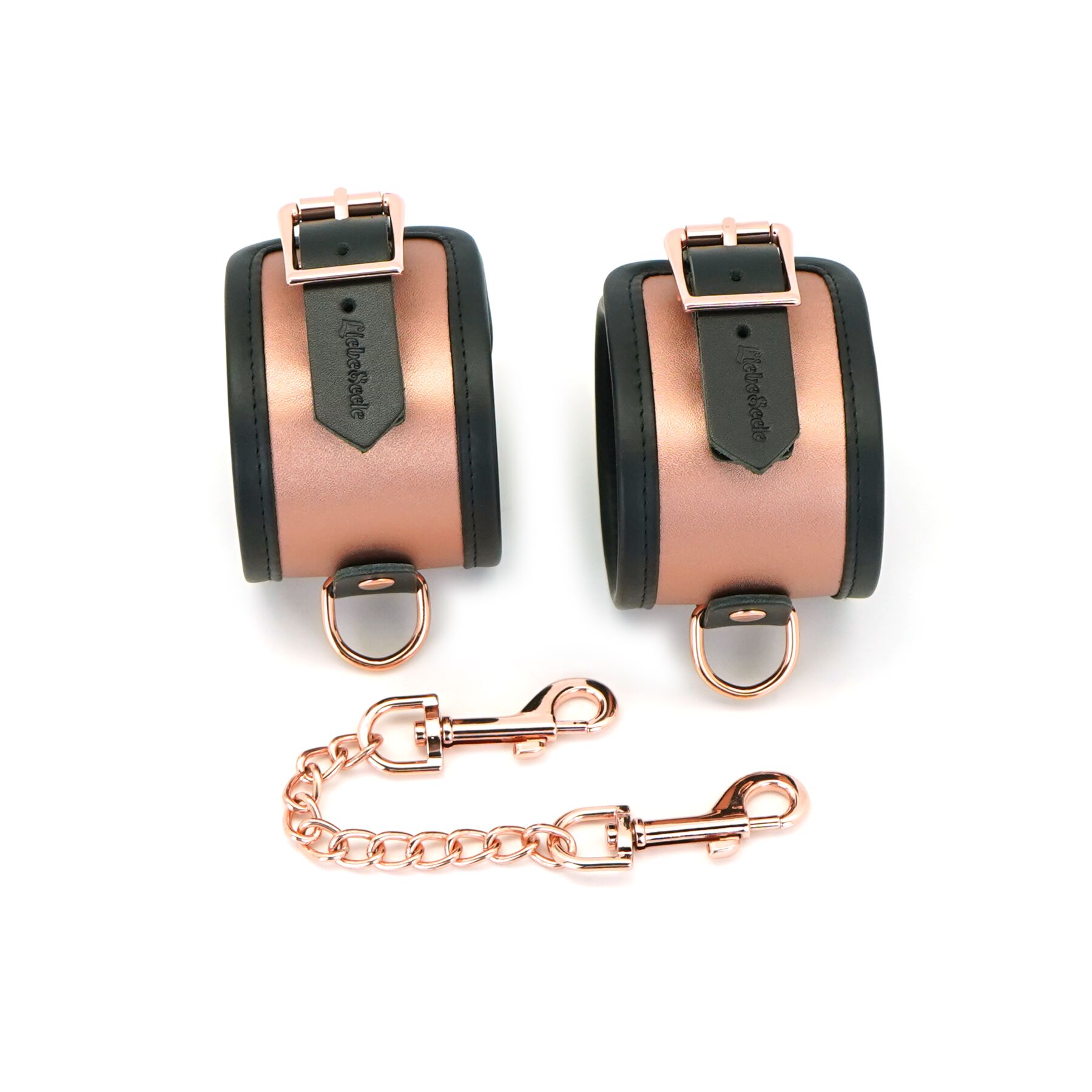 Поножі Liebe Seele Rose Gold Memory Ankle Cuffs, натуральна шкіра