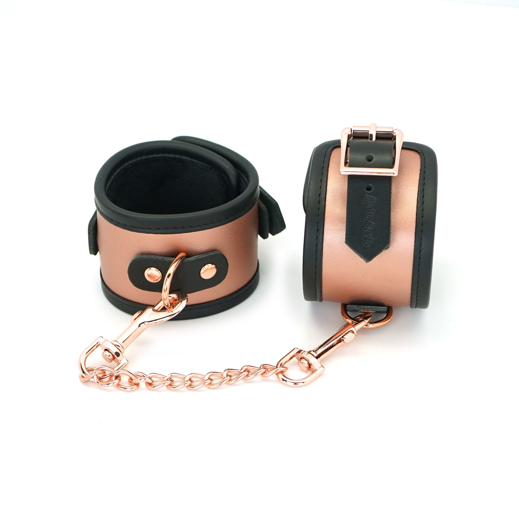 Поножі Liebe Seele Rose Gold Memory Ankle Cuffs, натуральна шкіра
