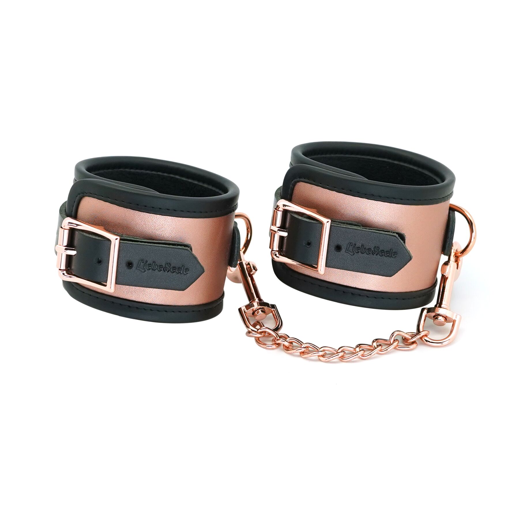 Поножі Liebe Seele Rose Gold Memory Ankle Cuffs, натуральна шкіра