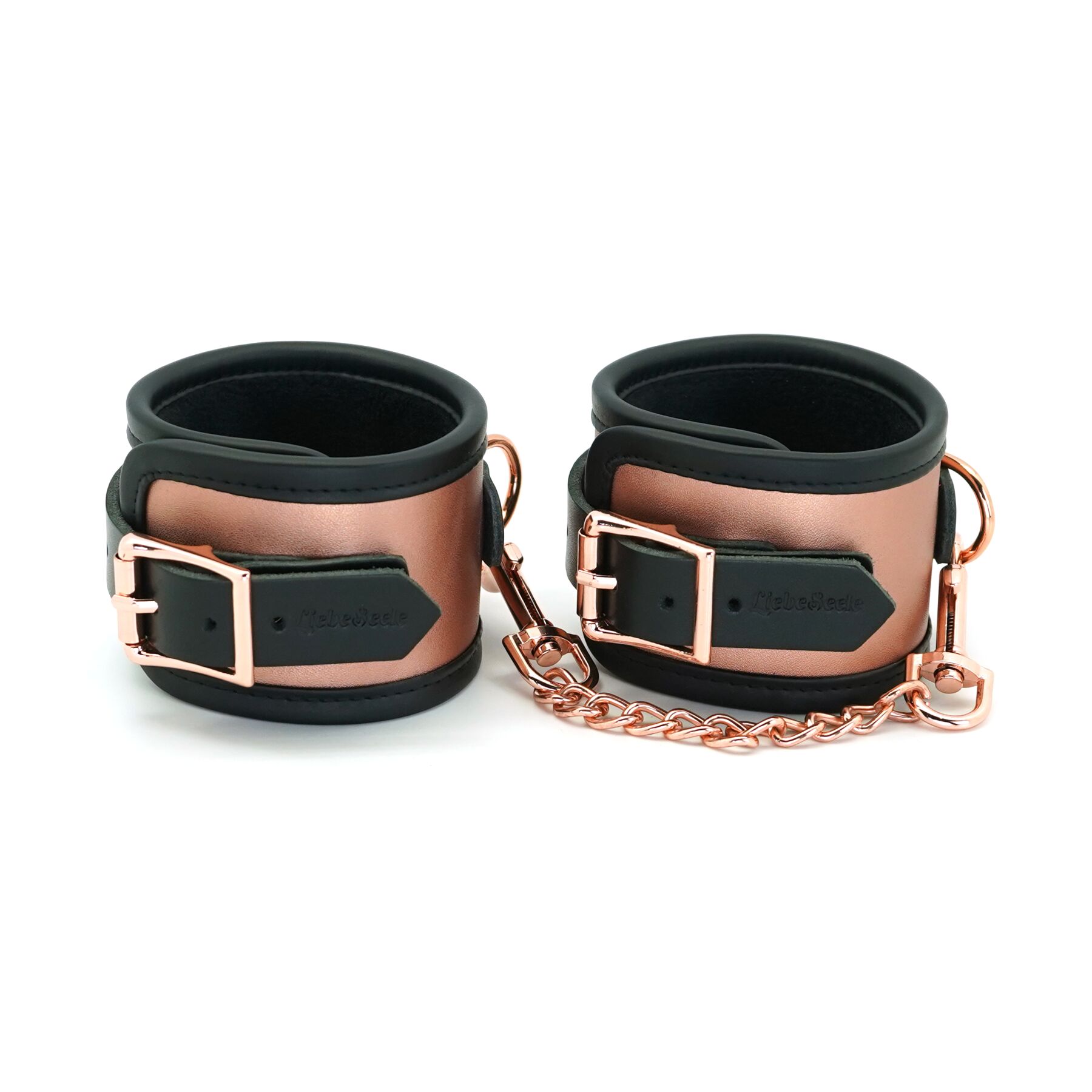 Поножі Liebe Seele Rose Gold Memory Ankle Cuffs, натуральна шкіра