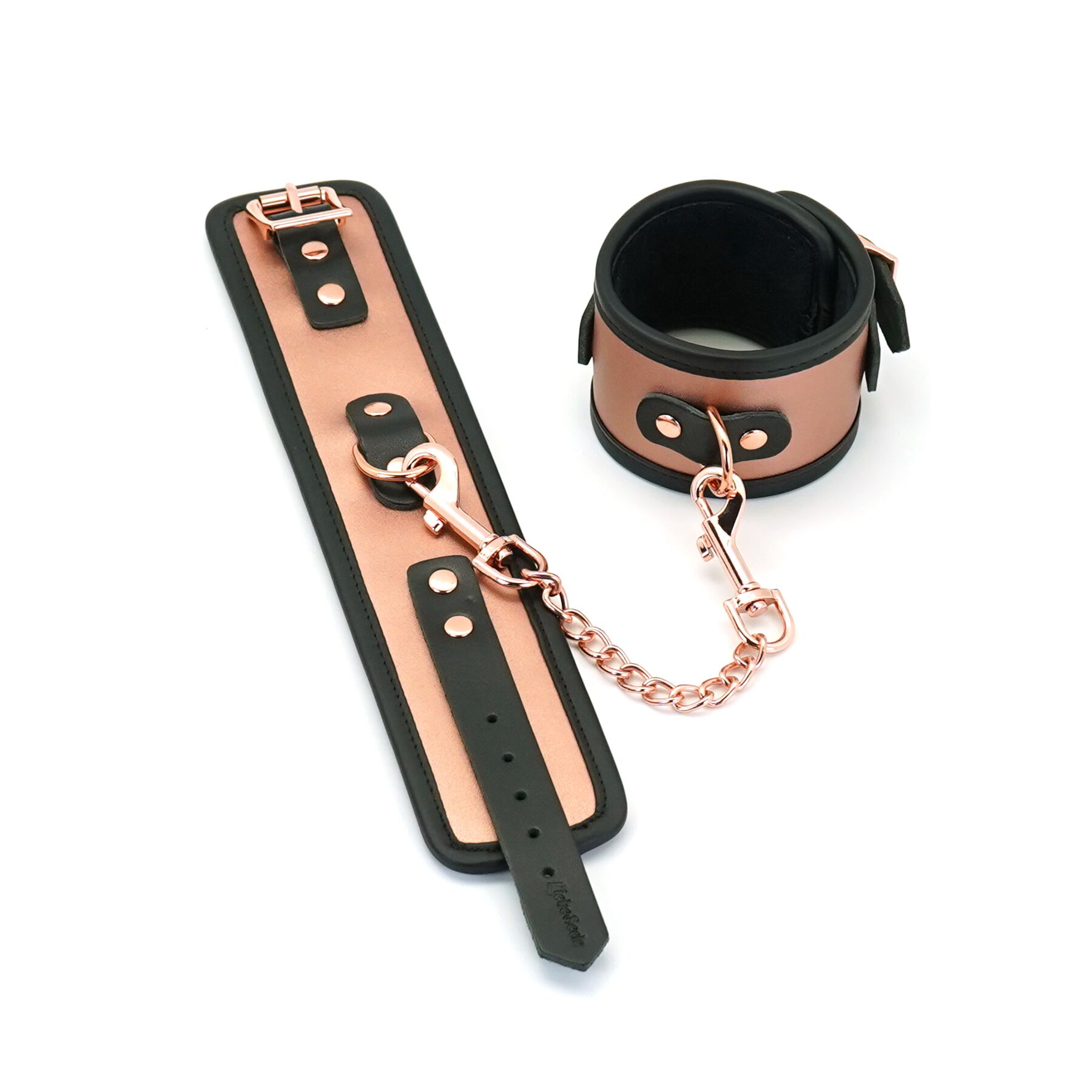 Поножі Liebe Seele Rose Gold Memory Ankle Cuffs, натуральна шкіра