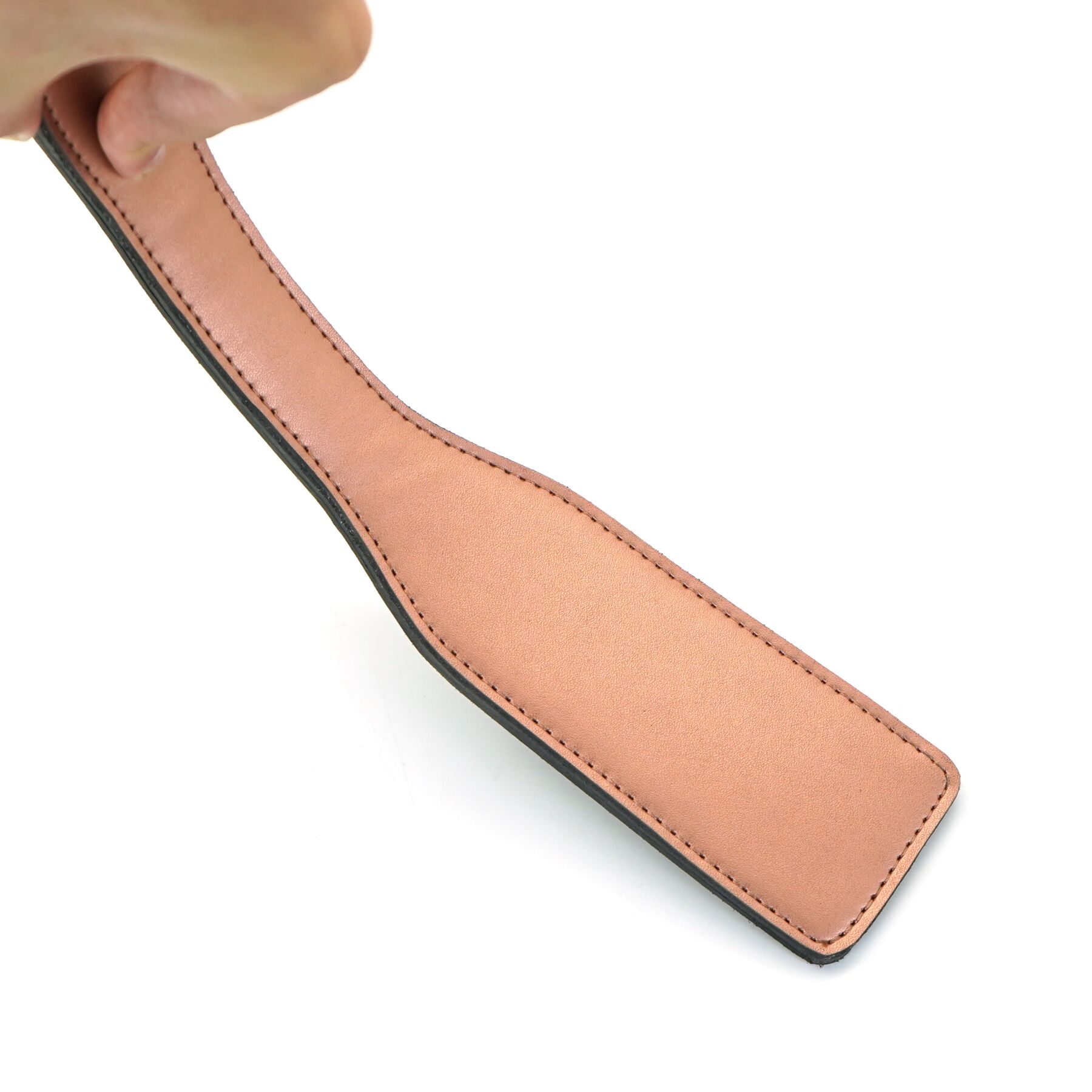 Паддл Liebe Seele Rose Gold зі шкіри, рожеве золото, 32 см