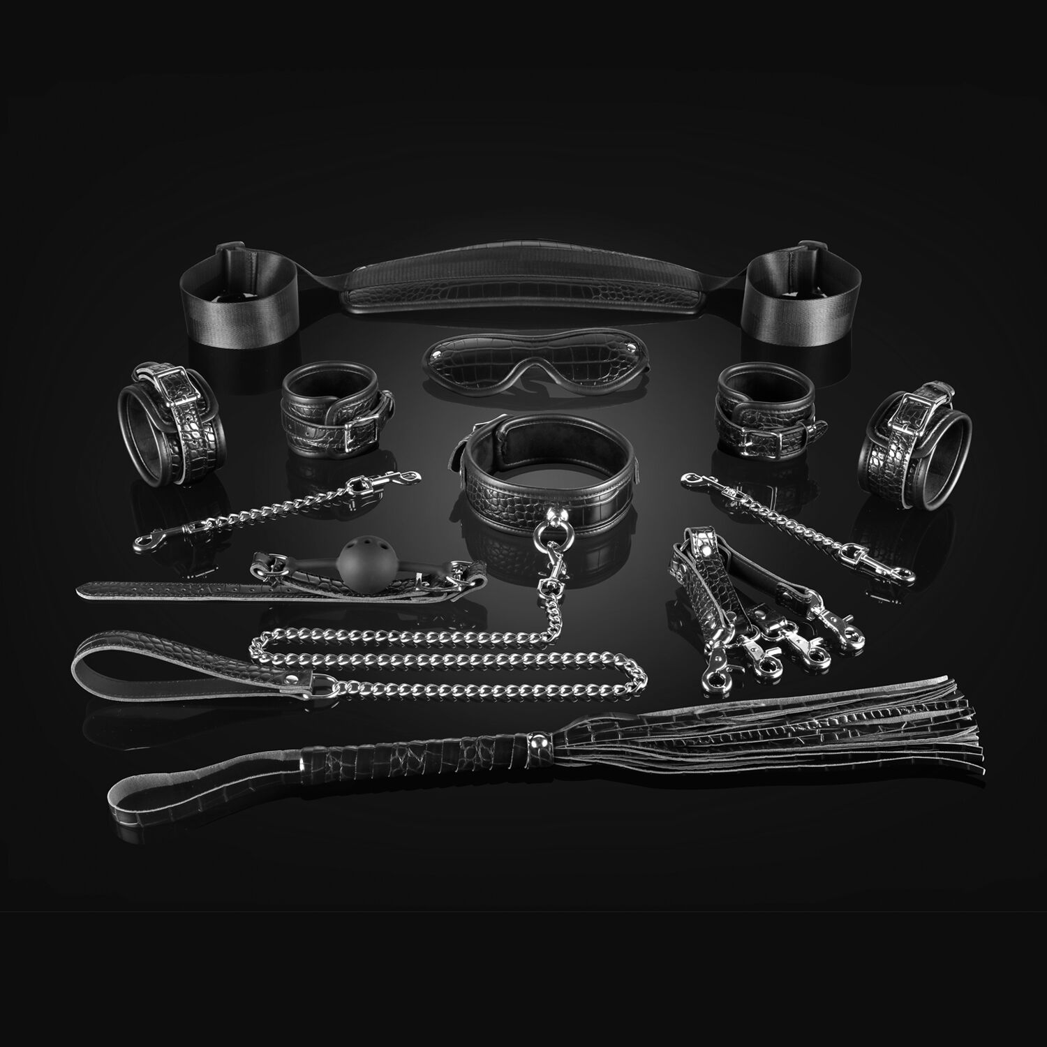 Liebe Seele Temptation Bondage 8pcs Kit з екошкіри, стильний дизайн