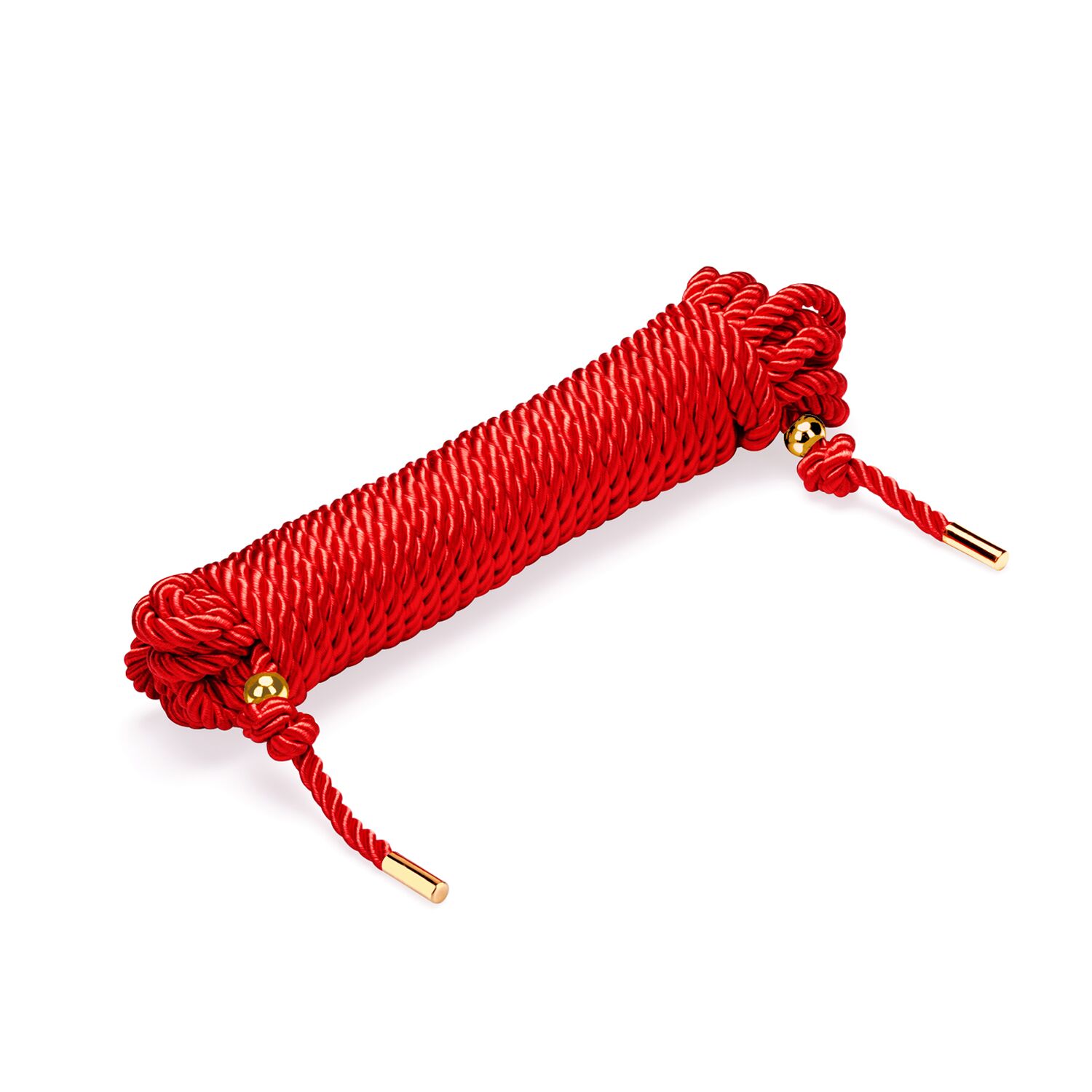 Мотузка для шибарі Liebe Seele Shibari, 10м, червона, поліестер/бавовна