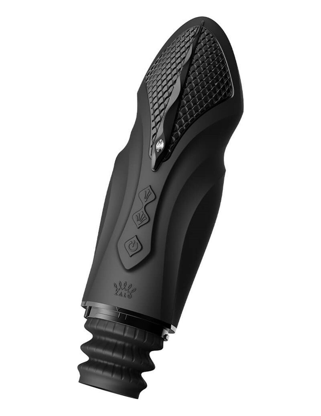 Компактна смарт машина Zalo Sesh Obsidian Black, 2 насадки