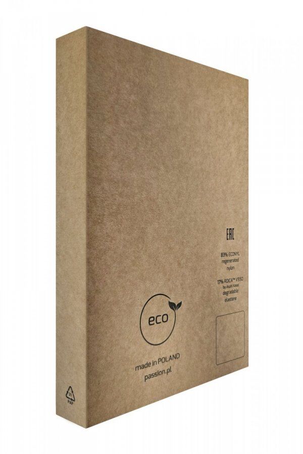 Еротичні колготки-бодістокінг Passion ECO S007 Black