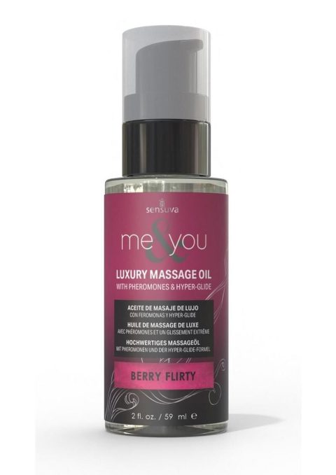 Масажна олія Sensuva Me&You - Wild Berries, 59 мл