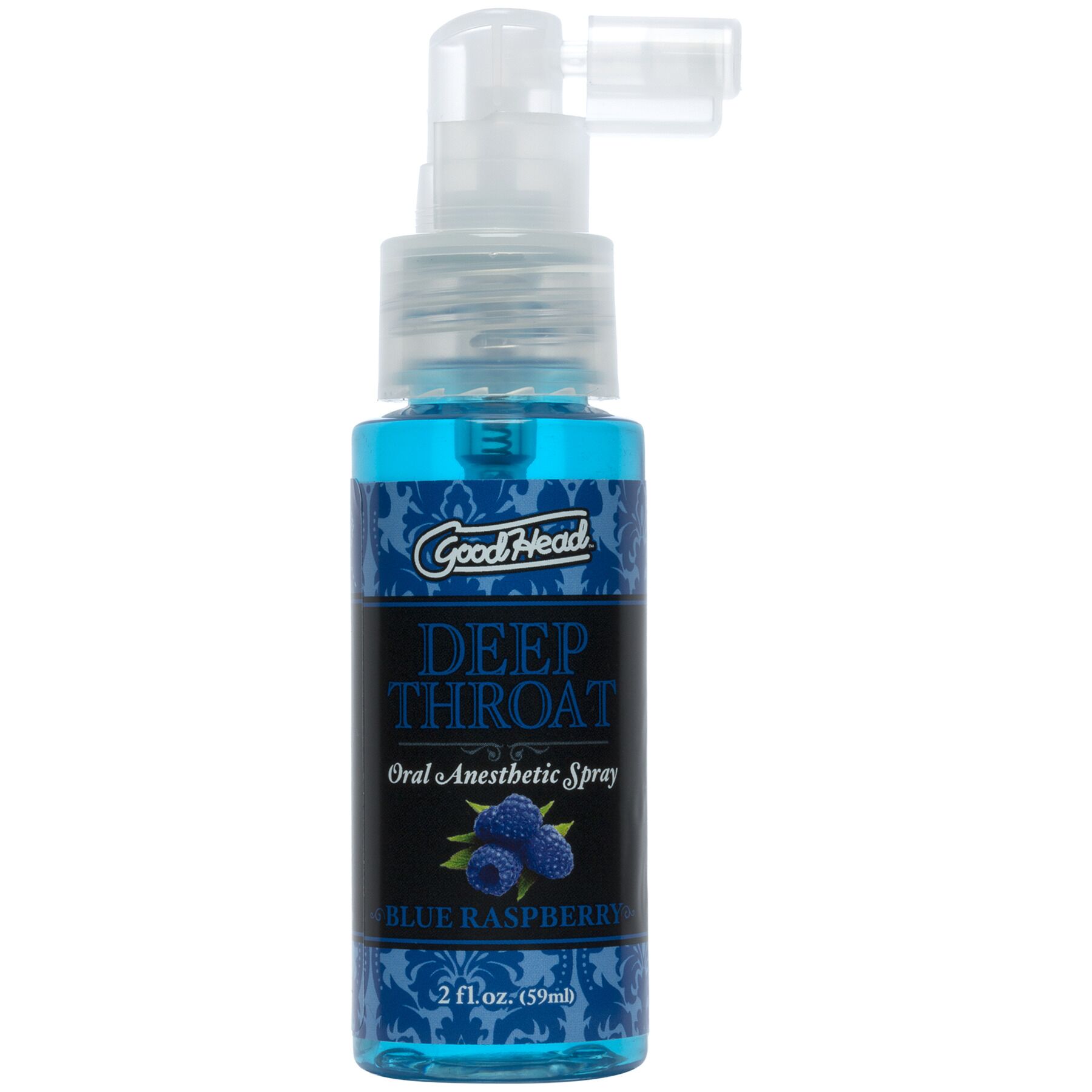 Інтимний спрей Doc Johnson GoodHead Blue Raspberry 59 мл
