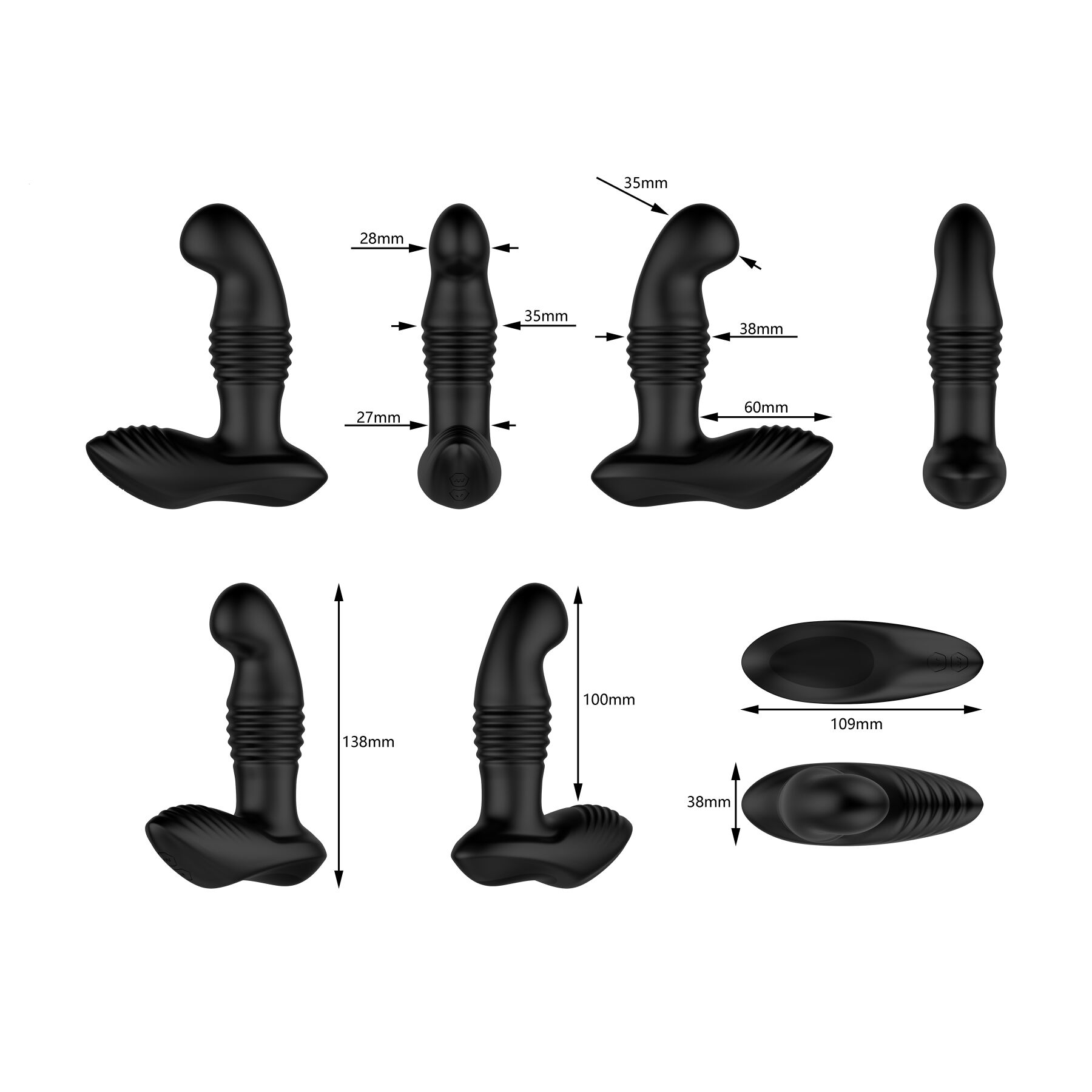 Масажер простати Nexus Thrust Prostate Edition з пульсацією