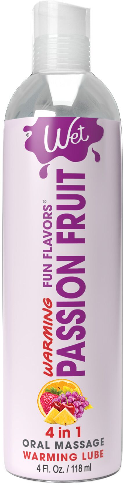 Зігрівальний лубрикант Wet Warming Passion Fruit 118 мл