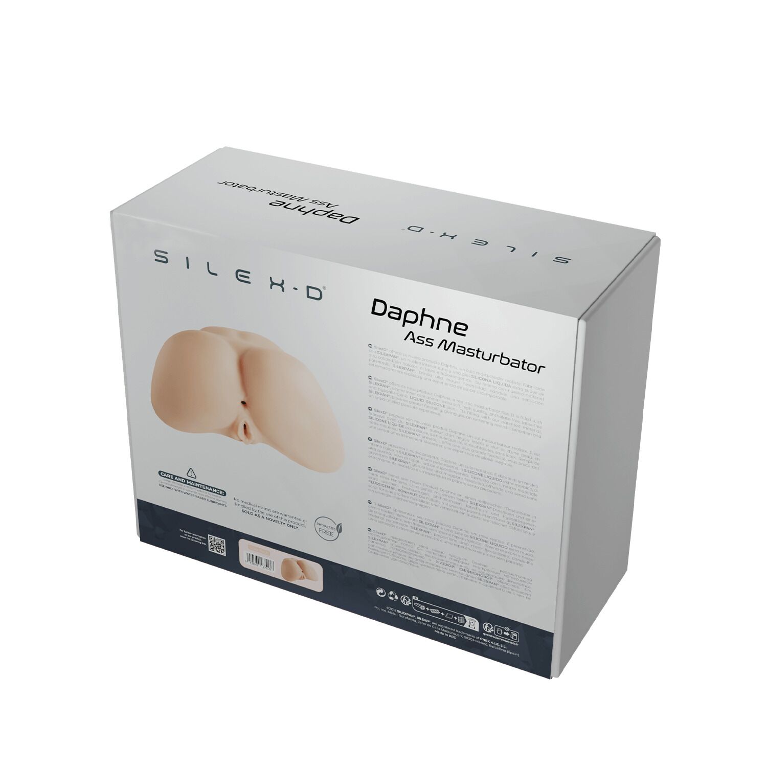 Мастурбатор SilexD Daphne Ass, термореактивний, реалістичний