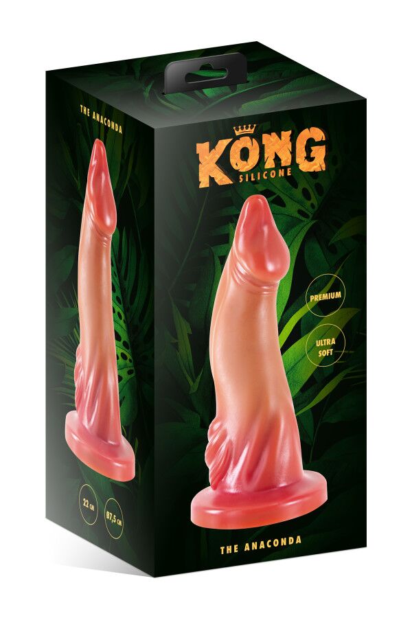 Інтимний фалоімітатор Kong Silicone The Anaconda
