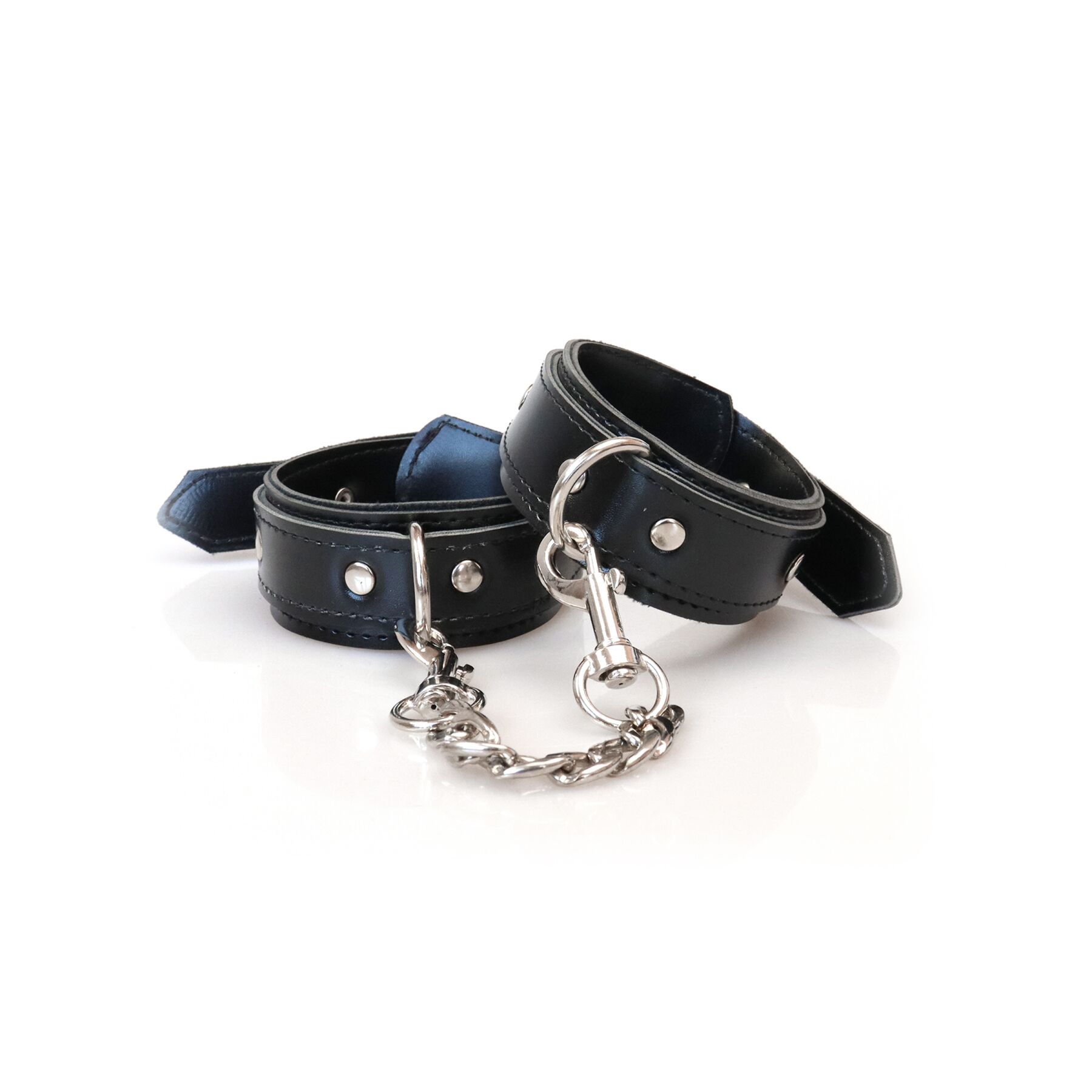 Наручники із екошкіри Art of Sex - Handcuffs Emoji, колір чорний - Зображення 2