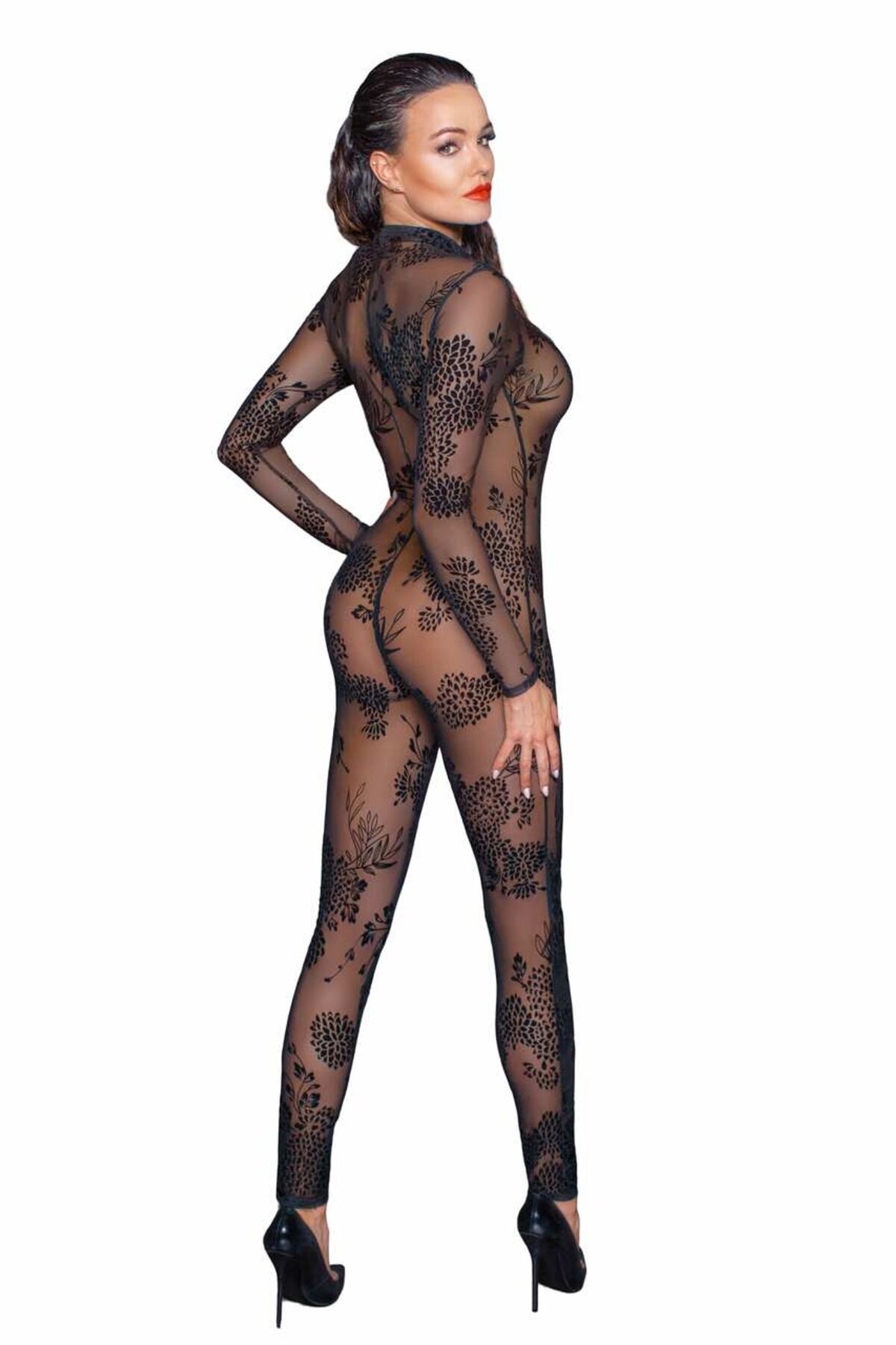 Сітчастий бодістокінг Noir Handmade F237 3XL