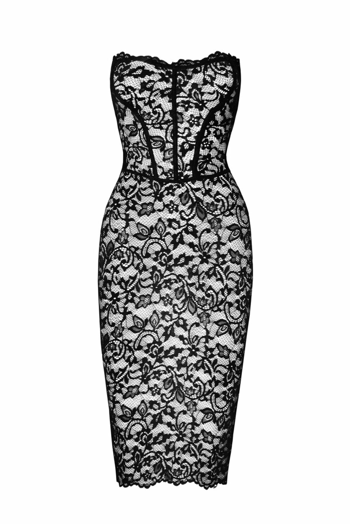 Чорна мереживна сукня Noir Handmade F301 Catalyst, S