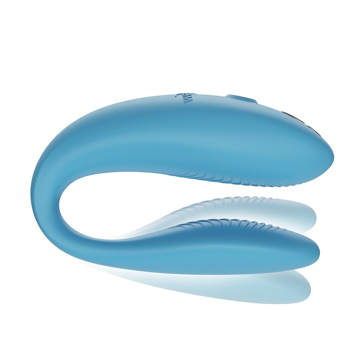 Смарт-вібратор We-Vibe Sync GO з тревел-кейсом, бірюзовий