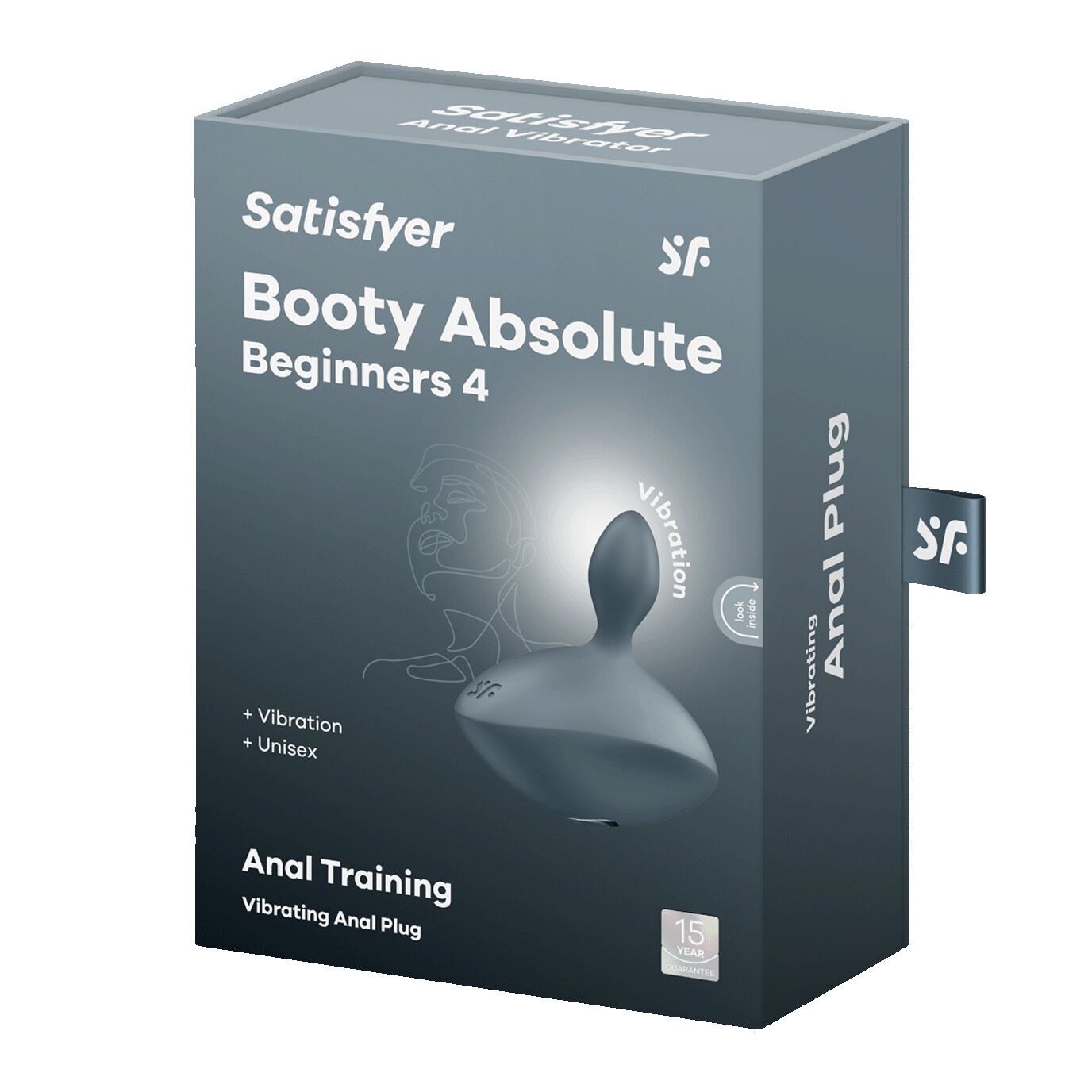 Анальна вібропробка Satisfyer Booty Absolute Beginners, 3 см