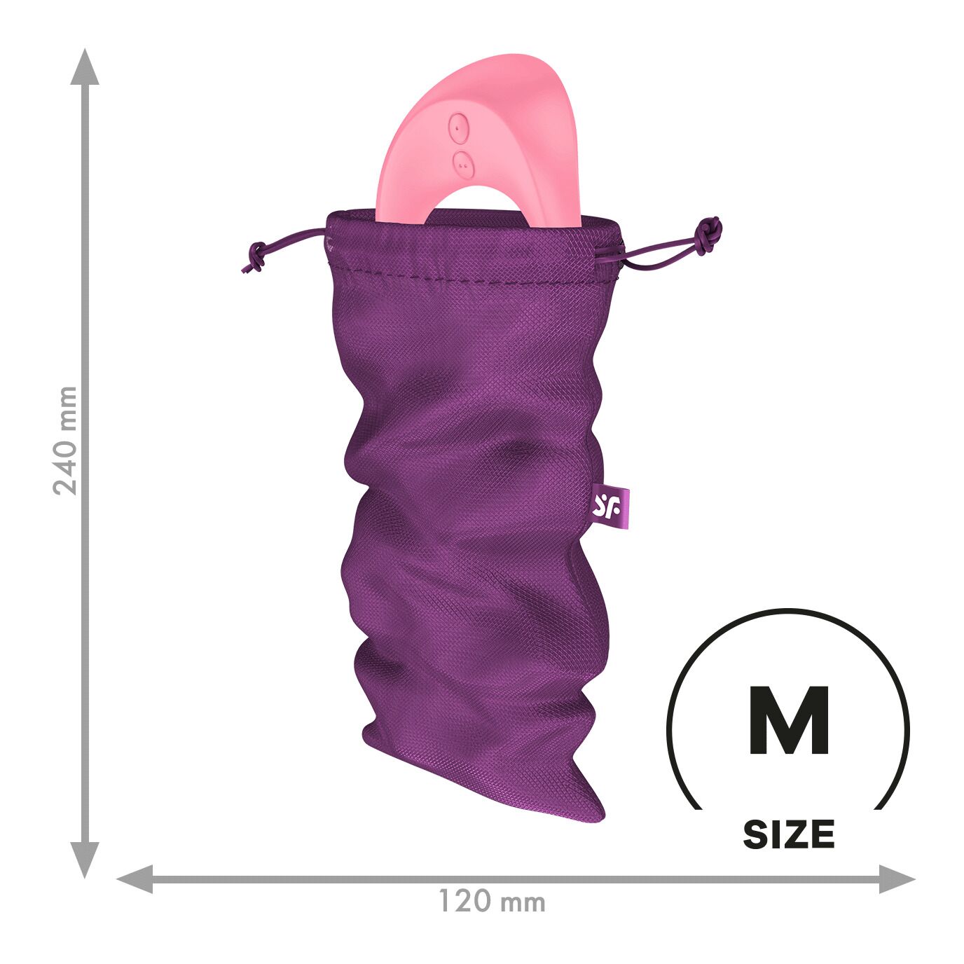 Мішечок для інтимних аксесуарів Satisfyer Treasure Bag M