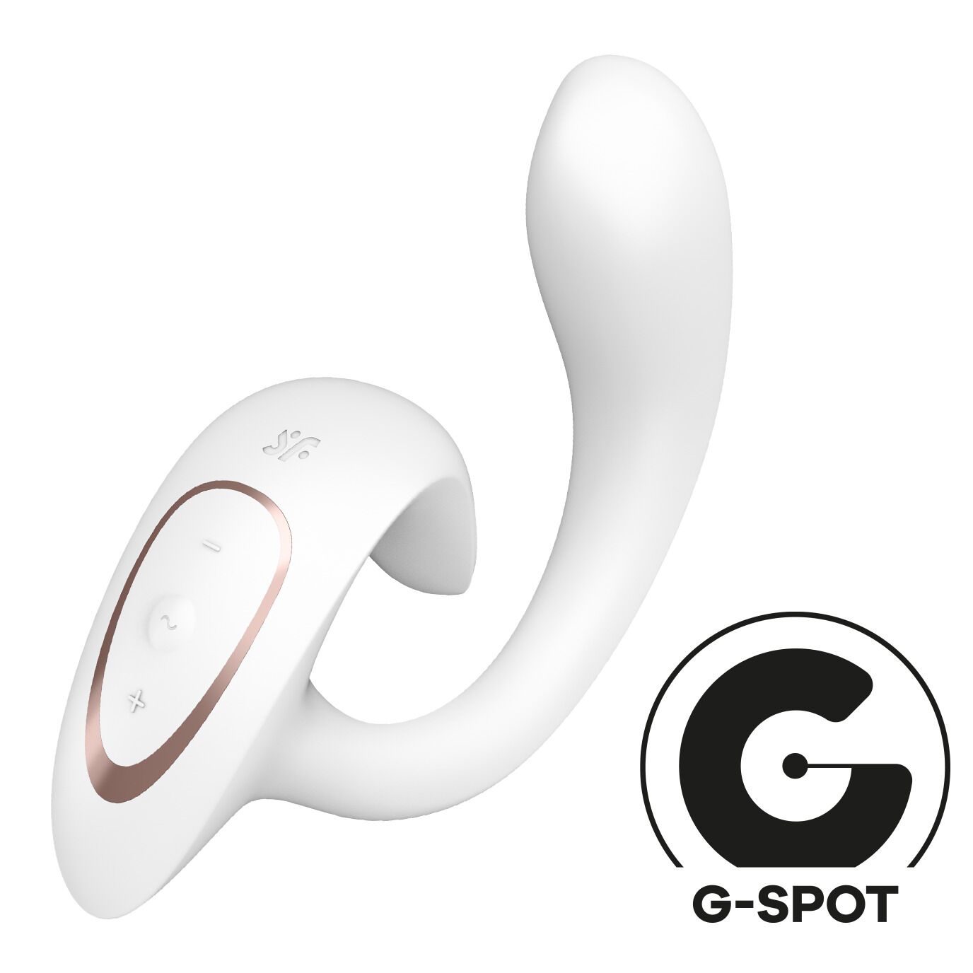 Вібратор Satisfyer G for Goddess 1 White, 2 мотори