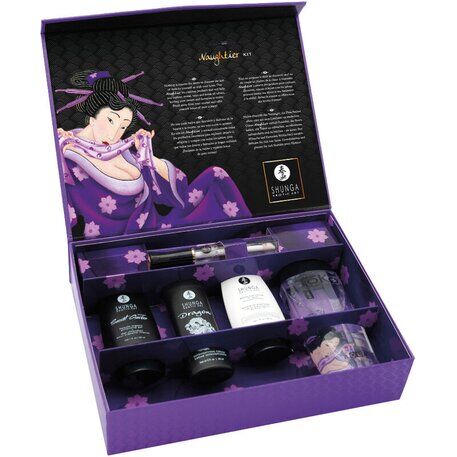 Подарунковий набір Shunga Naughtier Kit з 5 інтимними продуктами