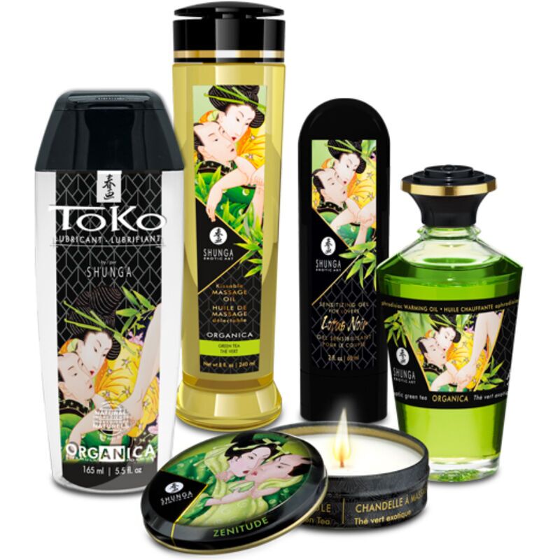 Подарунковий набір Shunga Garden of Edo - 5 засобів для масажу та пестощів