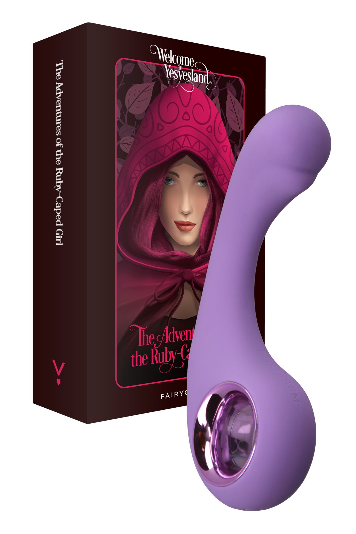 Вібратор FairyGasm BraveryAward для чутливих зон, фіолетовий