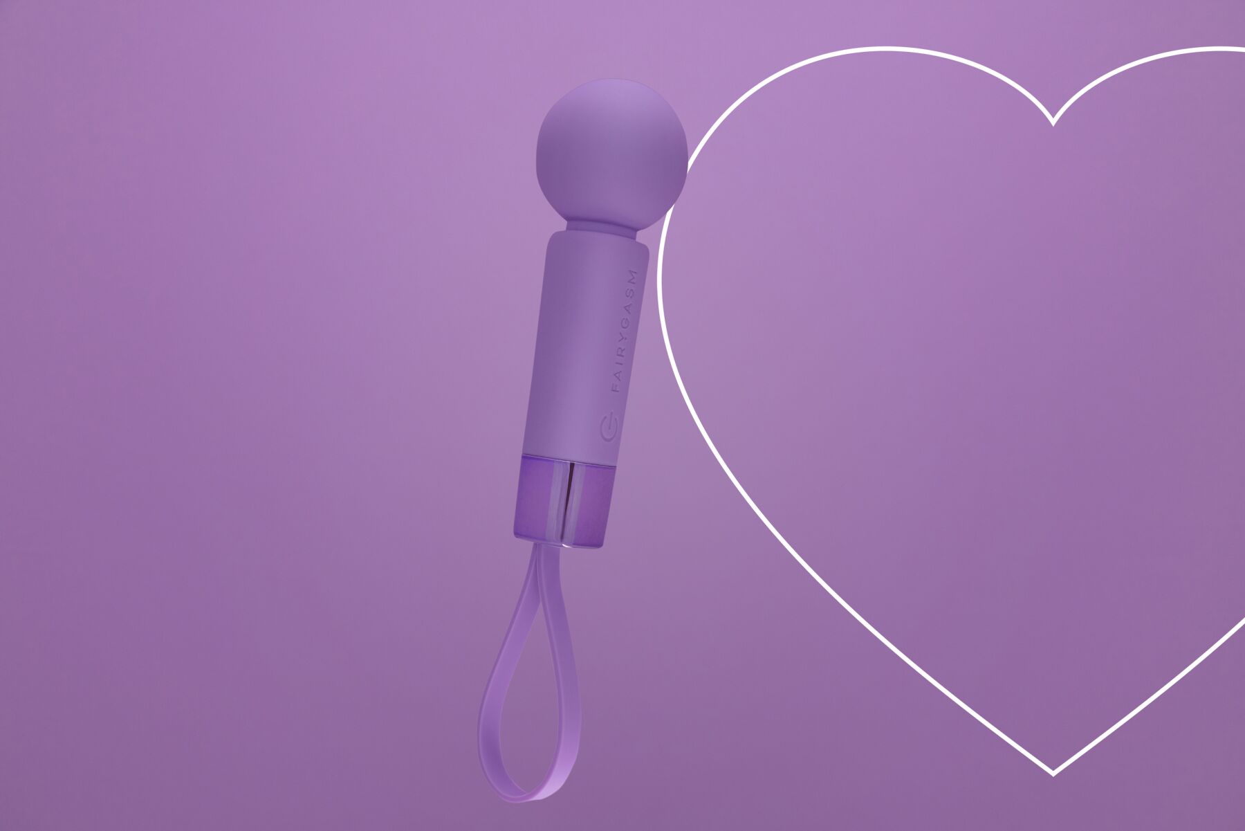 Мінівібромасажер FairyGasm Pearlstasy Violet, водостійкий