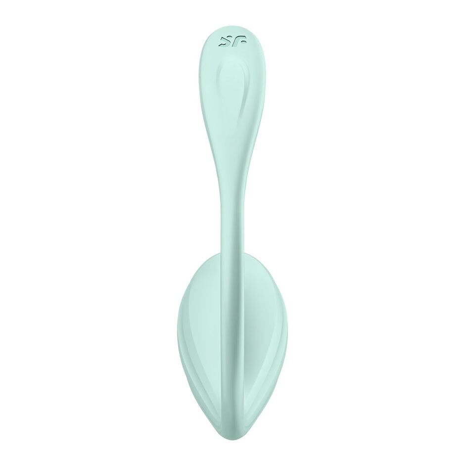 Satisfyer Smooth Petal Mint: Смарт-віброяйце з додатком