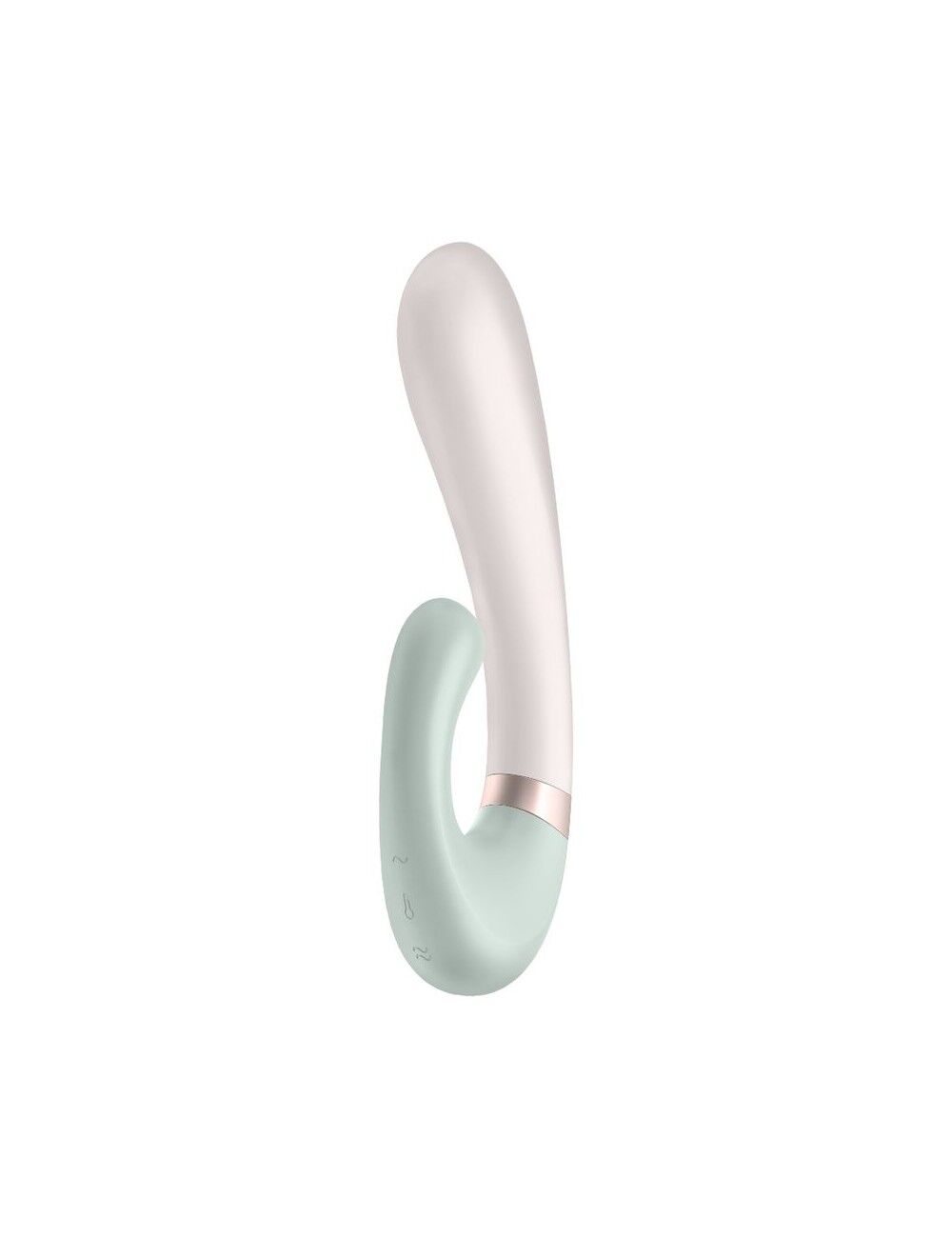 Смарт вібратор-кролик з підігрівом Satisfyer Heat Wave Mint