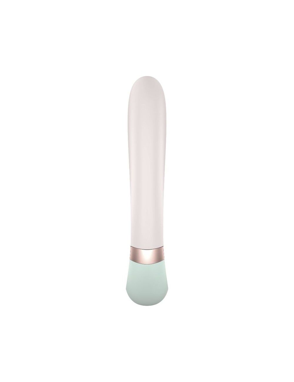 Смарт вібратор-кролик з підігрівом Satisfyer Heat Wave Mint