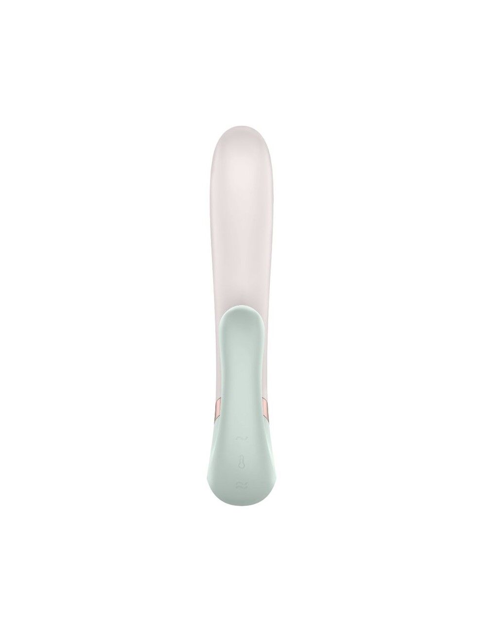 Смарт вібратор-кролик з підігрівом Satisfyer Heat Wave Mint