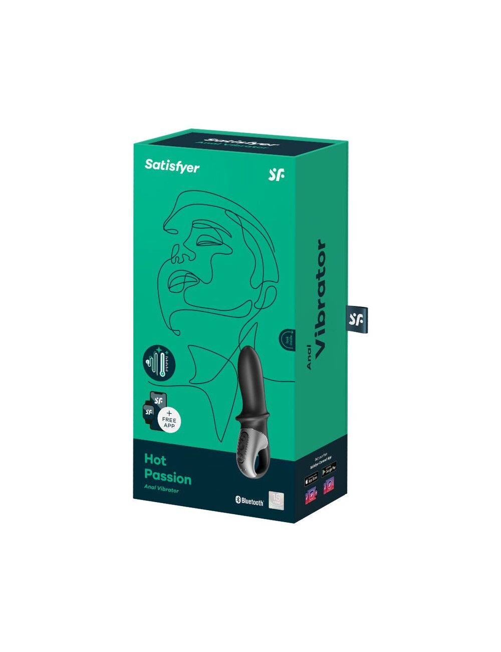 Інноваційний смарт-вібратор Satisfyer Hot Passion з підігрівом