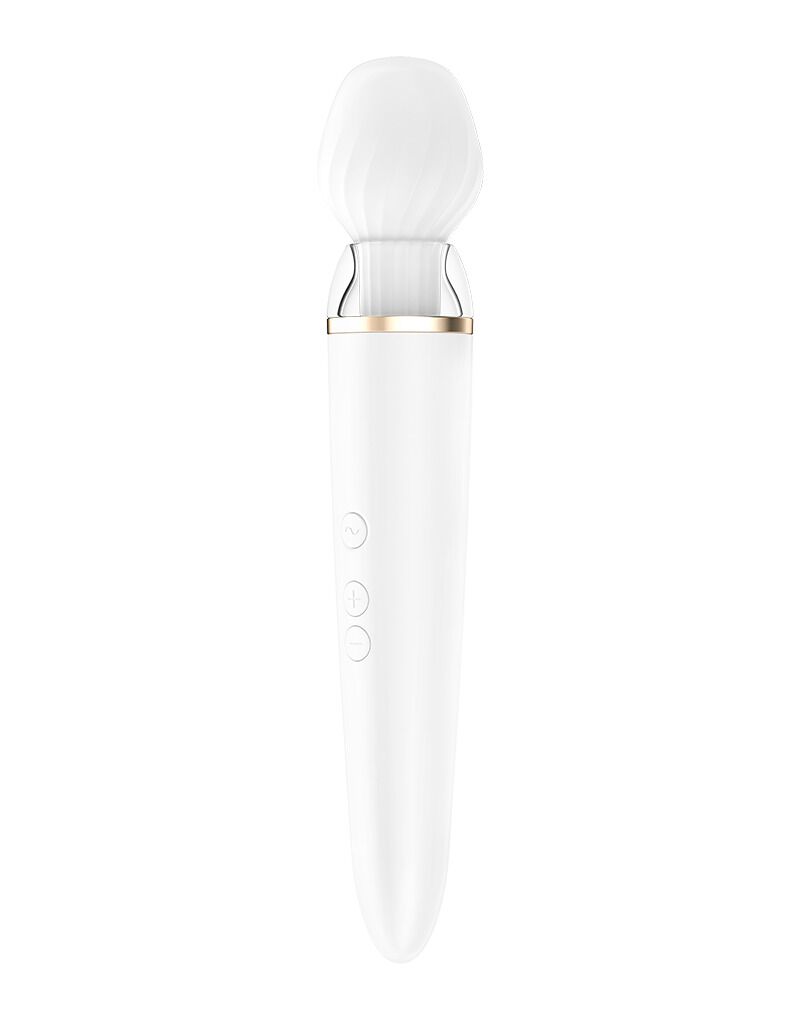 Смарт вібромасажер Satisfyer Double Wand-er з додатком