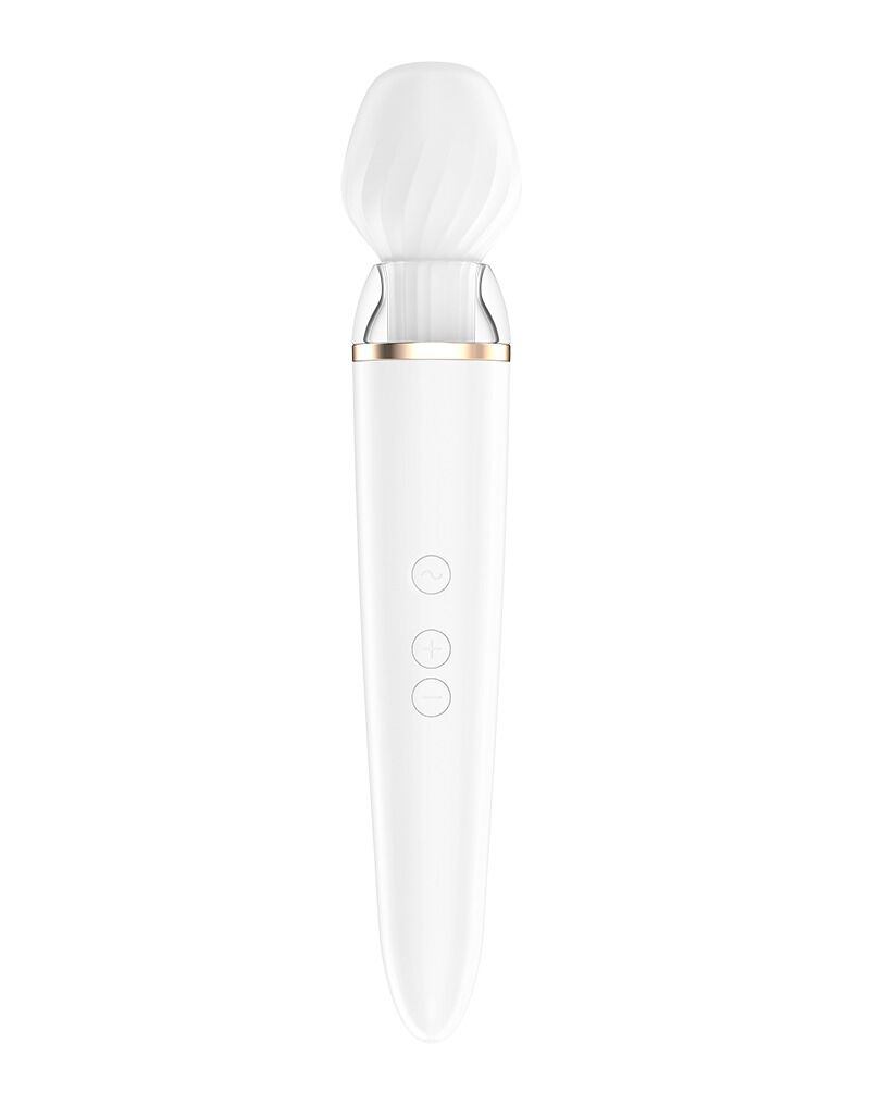 Смарт вібромасажер Satisfyer Double Wand-er з додатком